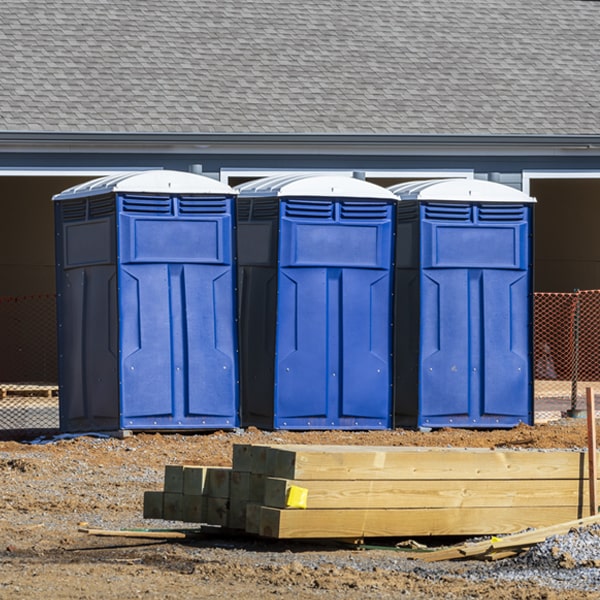 how do i determine the correct number of porta potties necessary for my event in Homerville OH